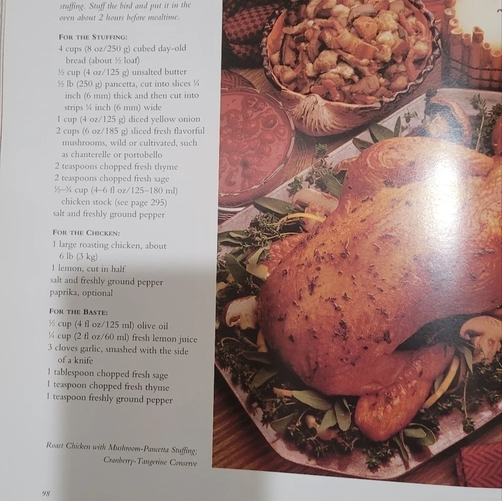 Vintage 1998 Williams-Sonoma Complete Entertaining Cookbook Recipes Cooking